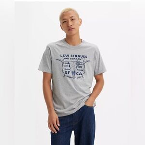 Levi's Gray Graphic Tee